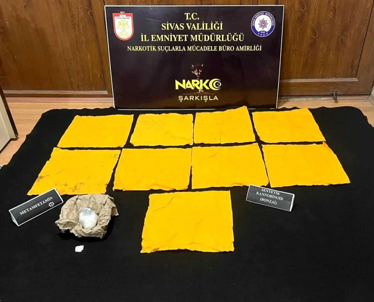 Sivas\'ta Uyuşturucu Operasyonu