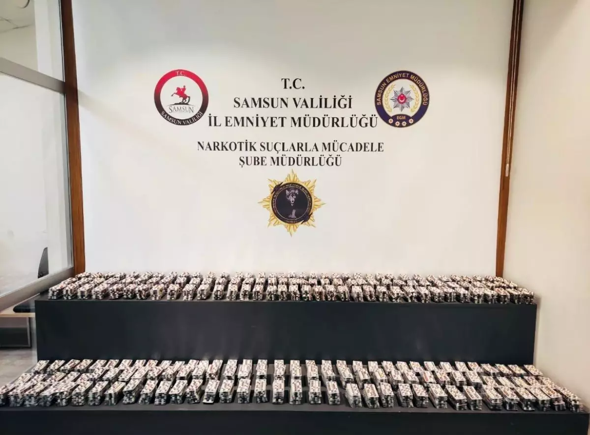 Samsun\'da Uyuşturucu Operasyonu