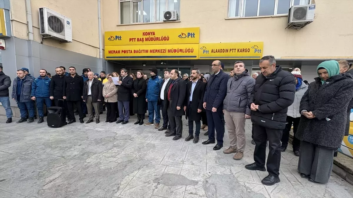 PTT Çalışanlarından Protesto