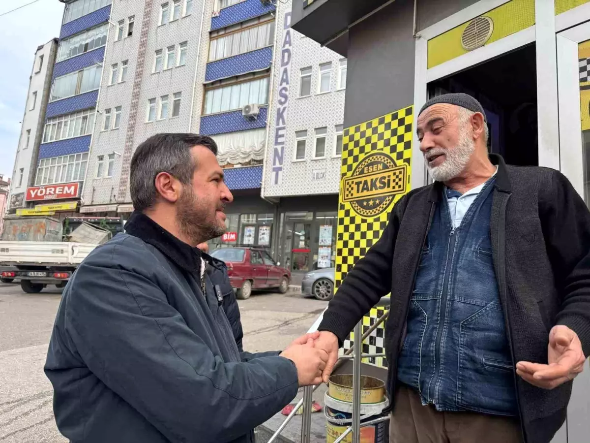 Karabük Belediye Başkanı Çetinkaya Esnaf ve Vatandaşlarla Buluştu