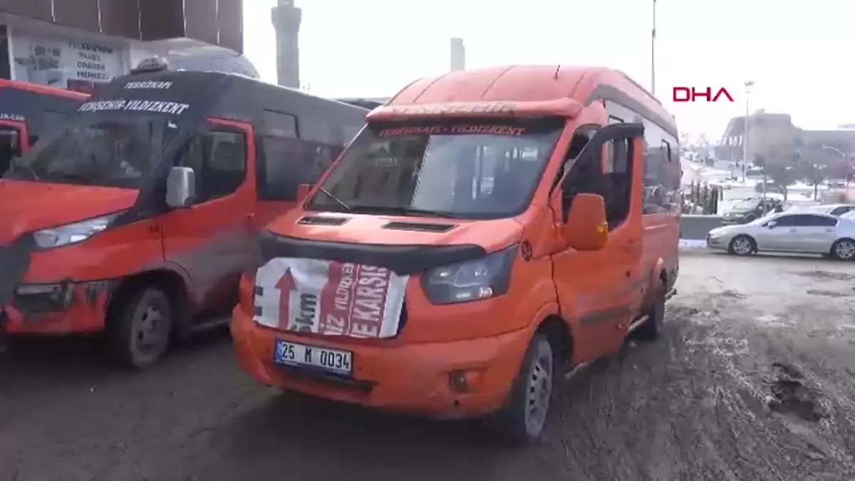 Erzurum\'da Minibüs Şoförü Sosyal Medyayı Yasakladı