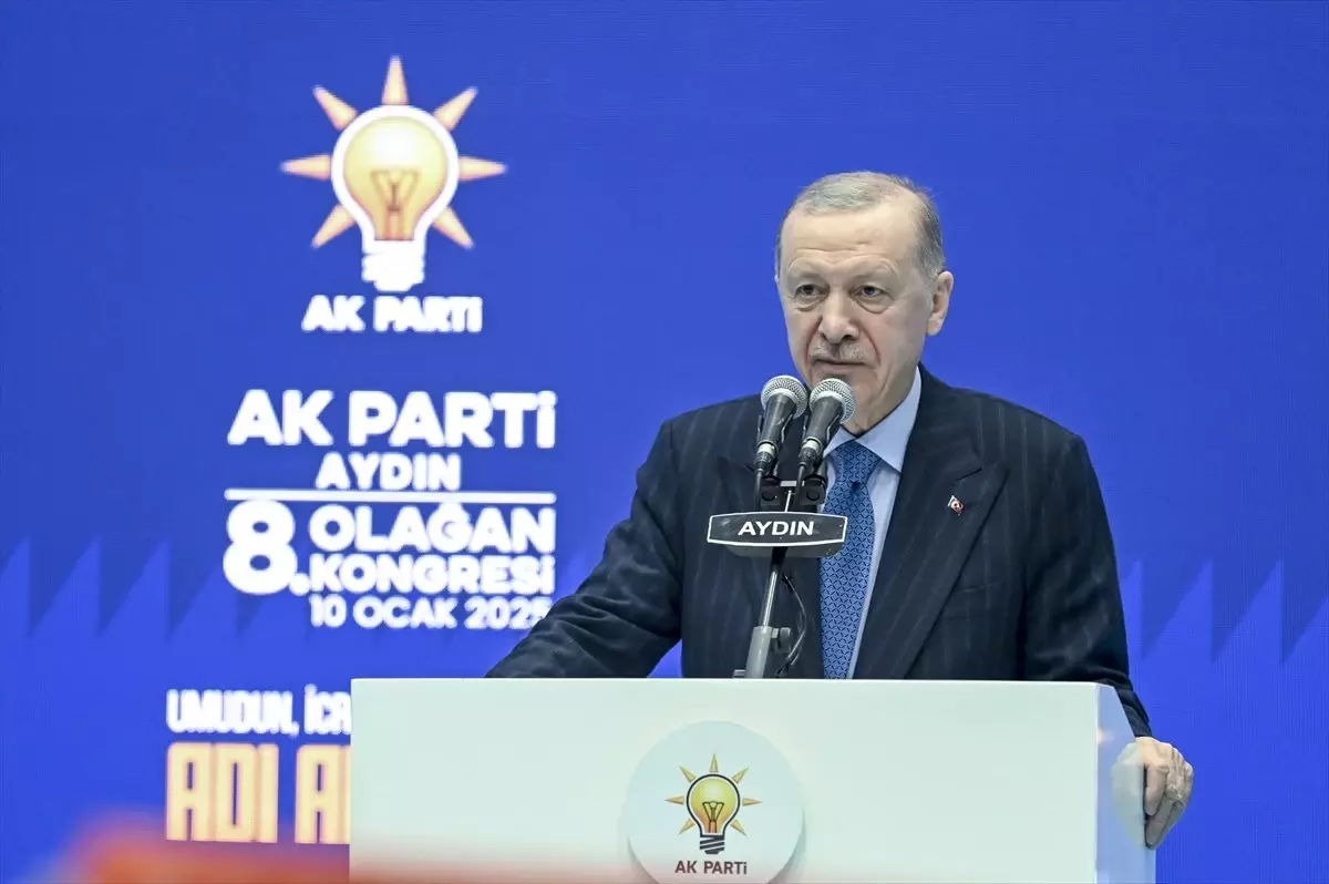 Cumhurbaşkanı ve AK Parti Genel Başkanı Erdoğan, partisinin Aydın 8. Olağan İl Kongresi\'nde konuştu: (2)