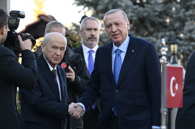 Erdoğan-Bahçeli zirvesinde 'Terörsüz Türkiye' hedefi masaya yatırıldı