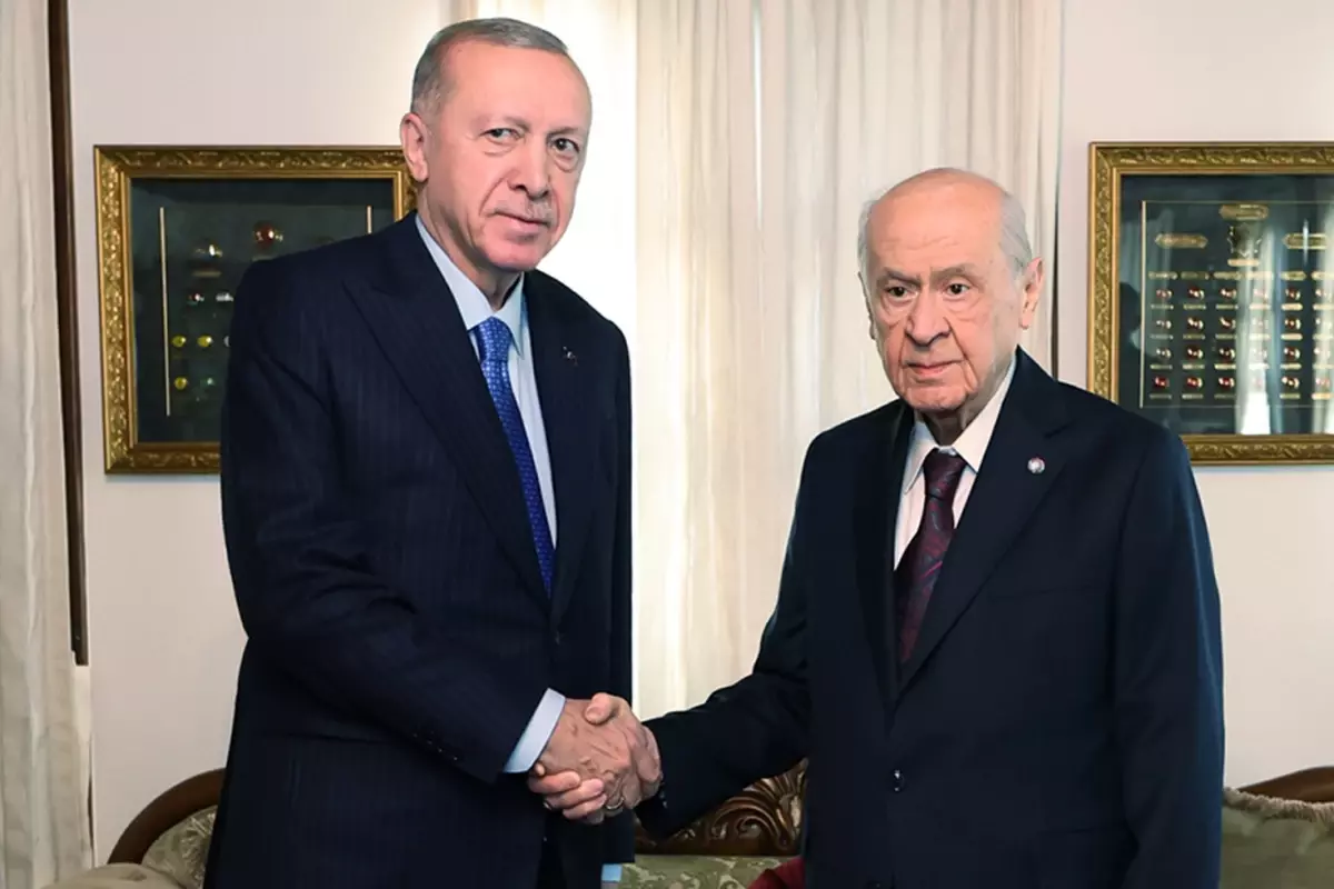 Erdoğan-Bahçeli zirvesinde "Terörsüz Türkiye" hedefi masaya yatırıldı