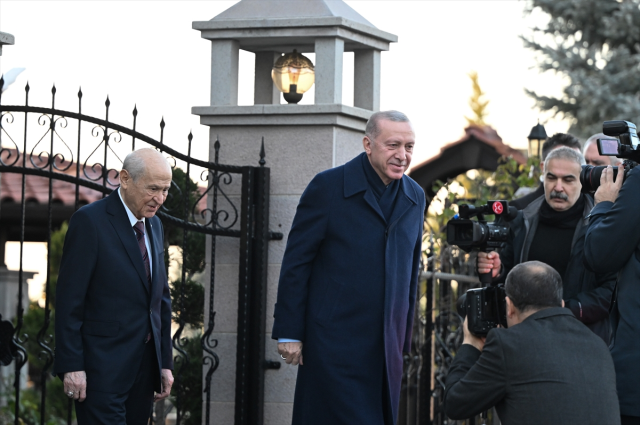 Erdoğan-Bahçeli zirvesinde 'Terörsüz Türkiye' hedefi masaya yatırıldı