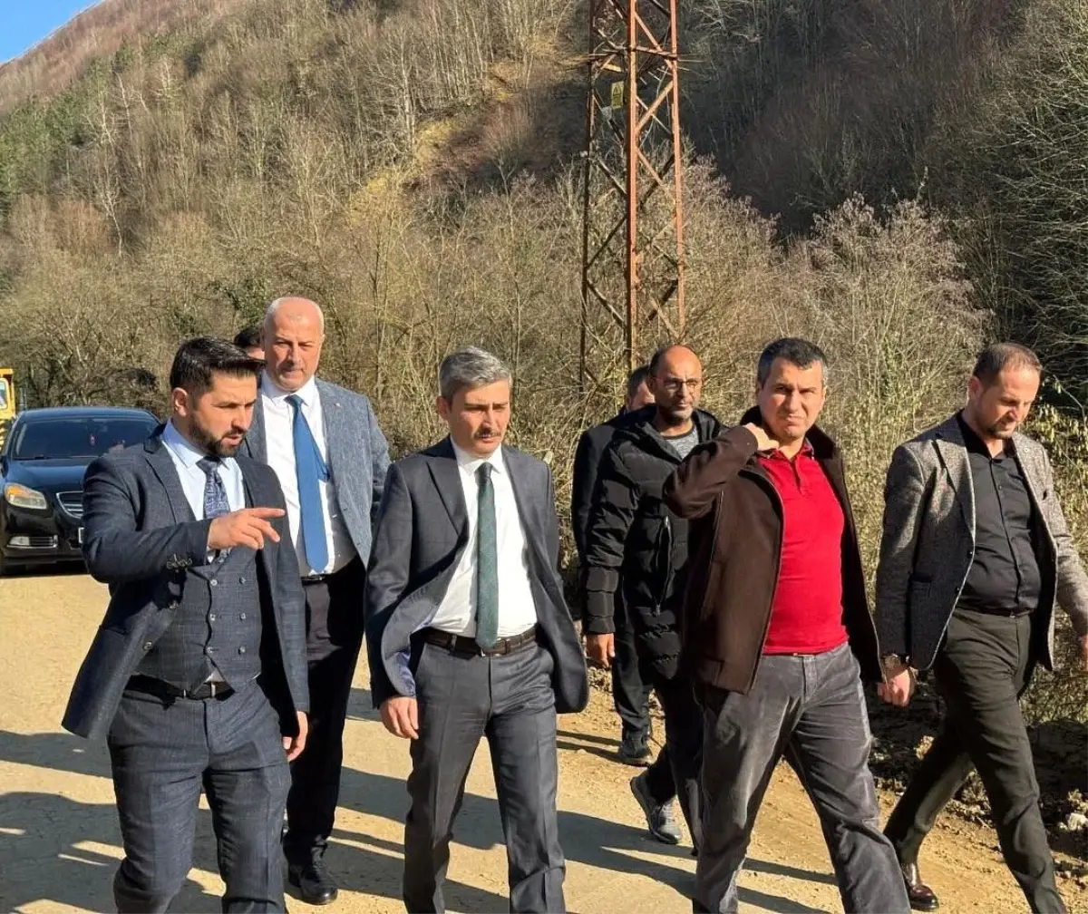 Yenivakıf Gölet Yolu\'nda İyileştirme Çalışmaları Başlıyor