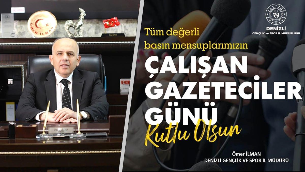 Gazetecilere Ömer İlman\'dan Özverili Mesaj