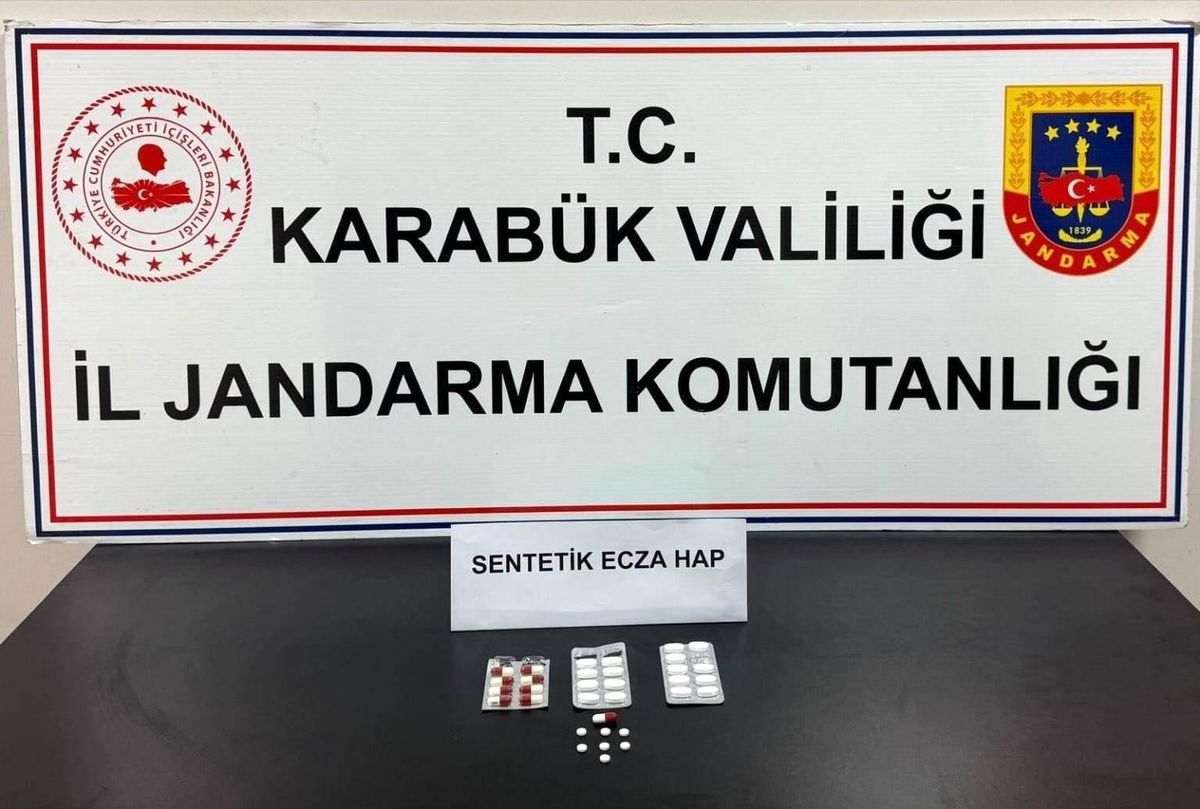 Karabük\'te Sentetik Ecza Hapı Ele Geçirildi