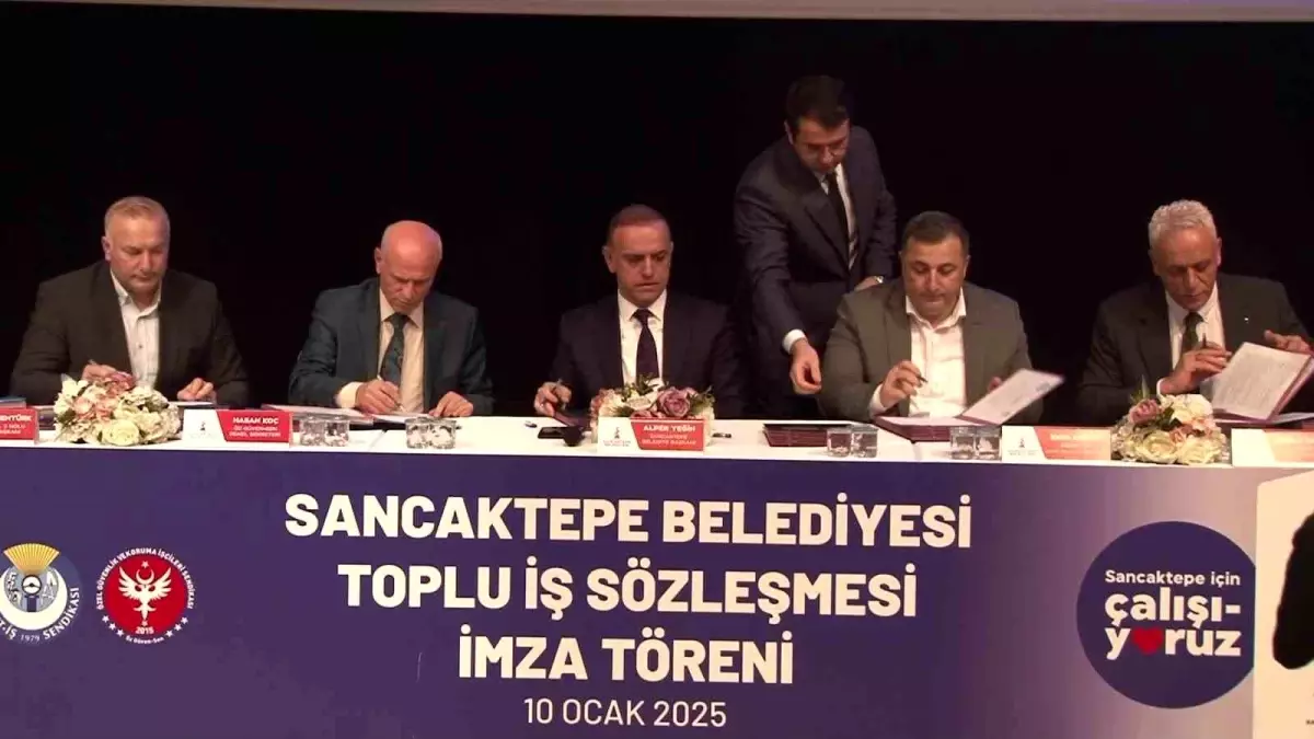 Sancaktepe Belediyesi\'nde Toplu İş Sözleşmesi Anlaşması: İşçilere %50 Zam