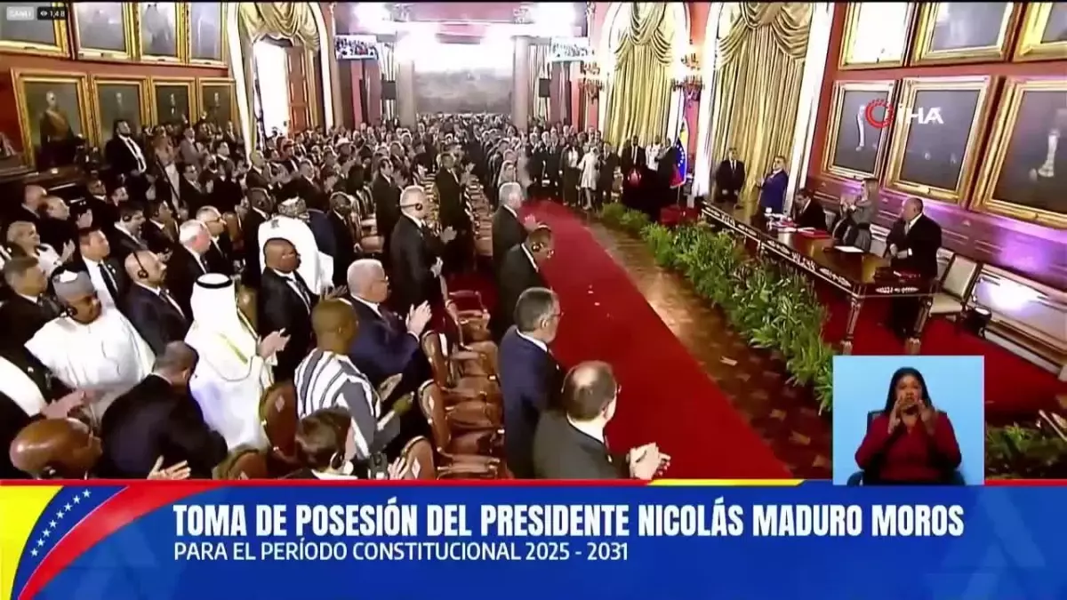 Maduro\'nun 3. Dönemi Başladı