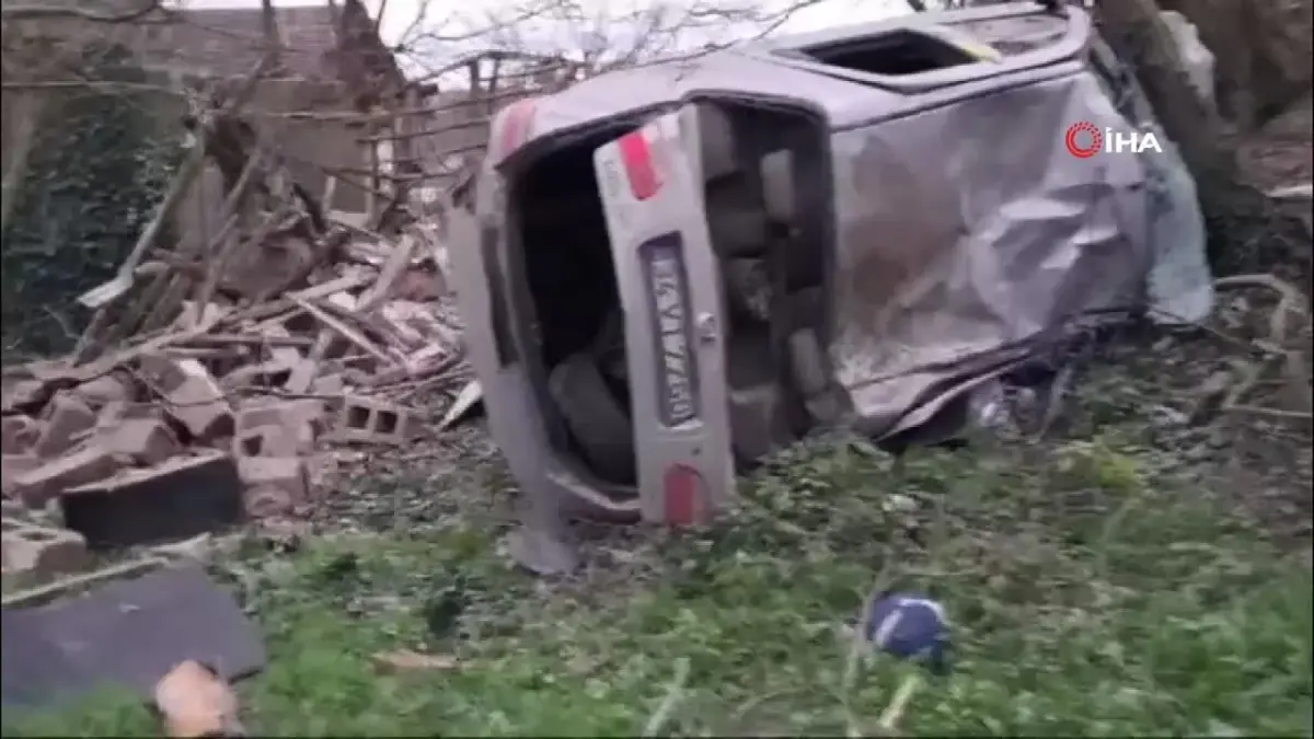 Alkollü Sürücü Kaza Yaptı: 4 Yaralı