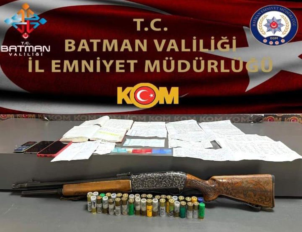 Batman\'da Tefecilere Operasyon