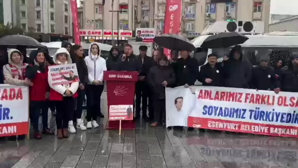 Esenyurt Demokrasi Nöbeti...Rıdvan Budak: Kötülüklerle Hep Beraber Mücadele Edeceğiz