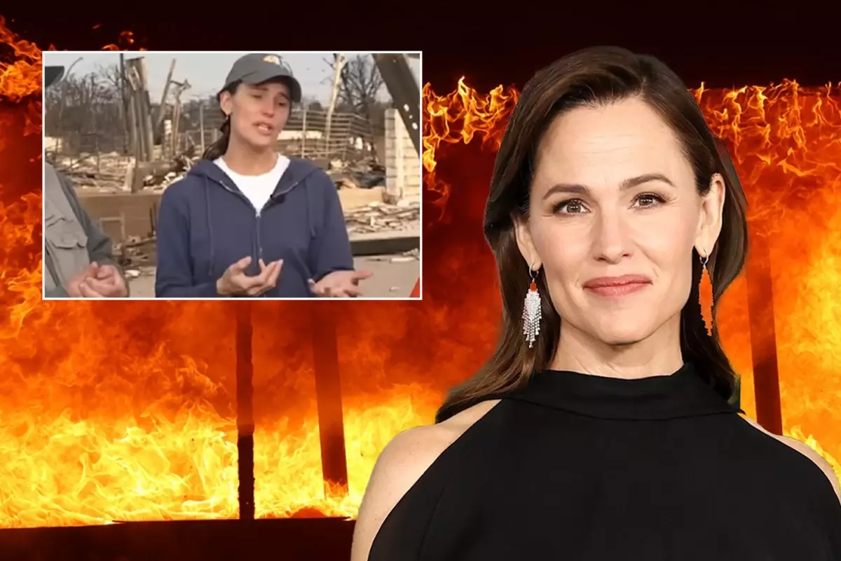 Hollywood yıldızı Jennifer Garner\'ın arkadaşı yangında hayatını kaybetti