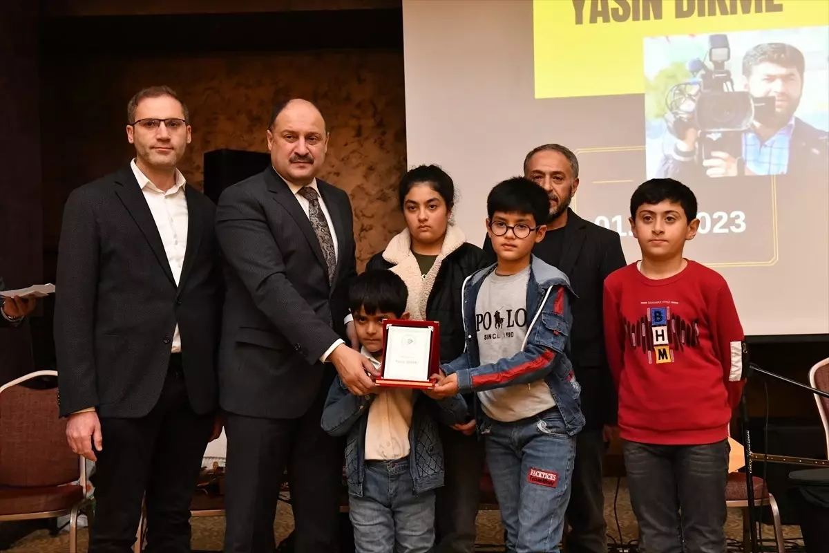 Yasin Dikme ve Gazeteciler Anıldı