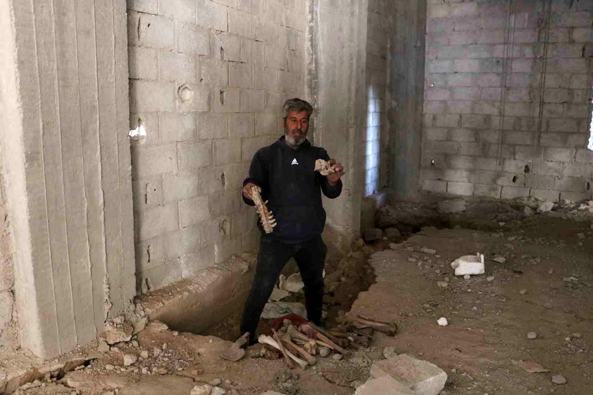 Şam\'da İnsan Kemikleri Bulundu