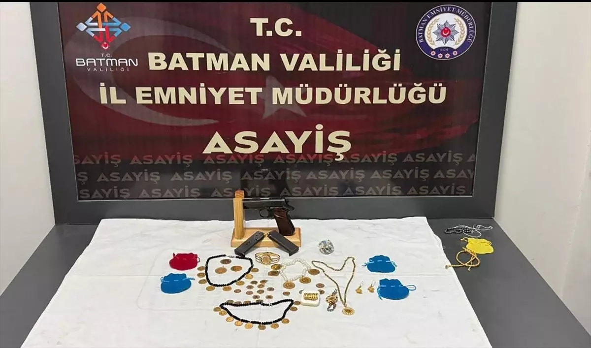 Batman\'da Hırsız Kadın Yakalandı