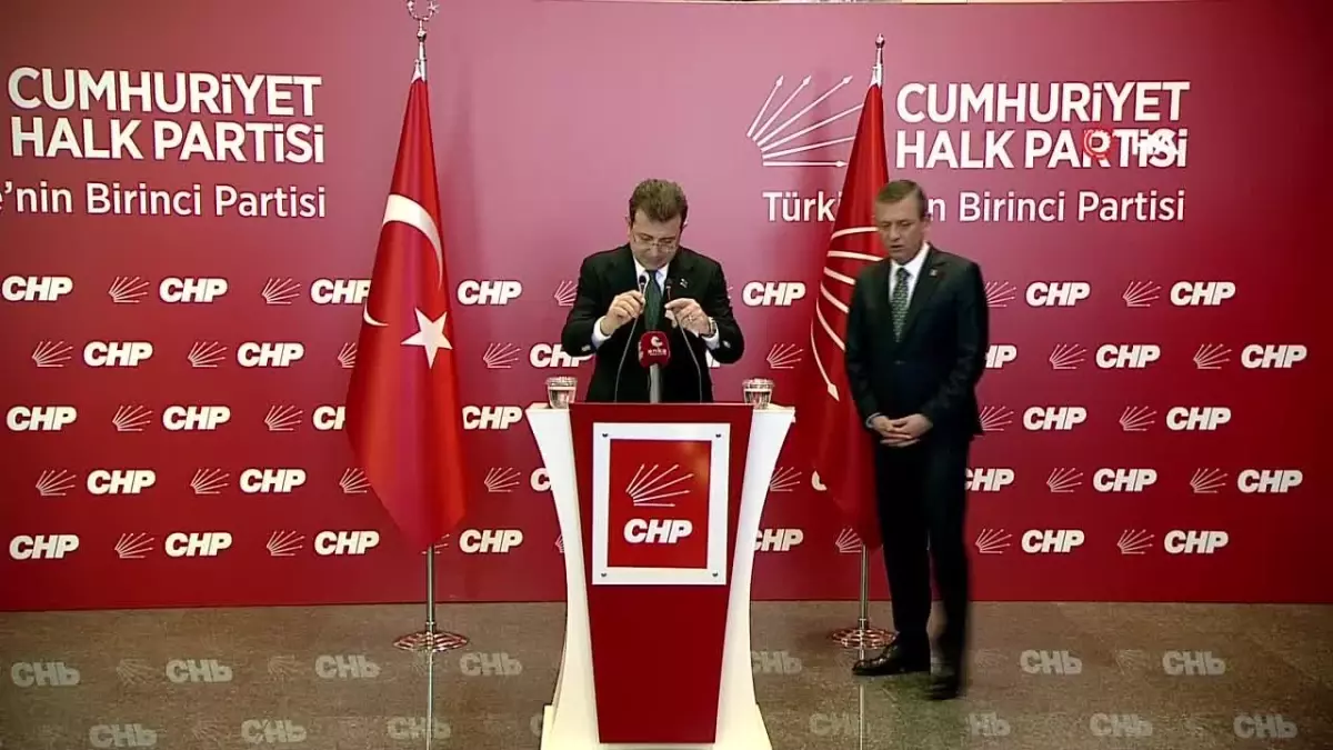 CHP lideri Özel: "Rıza Akpolat\'ın şahsında partimizin kurumsal kimliğini itibarsızlaştırmaya çalışıyor"