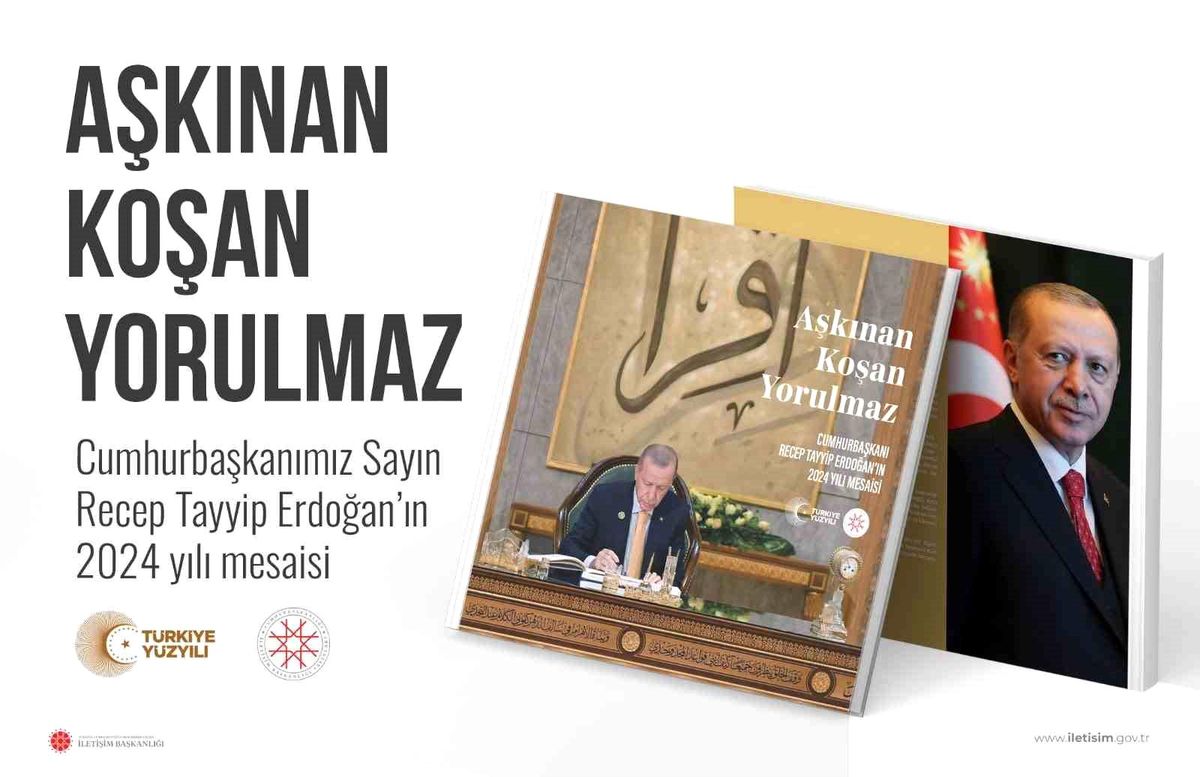 Cumhurbaşkanı Erdoğan\'ın 2024 mesaisi kitaplaştırıldı