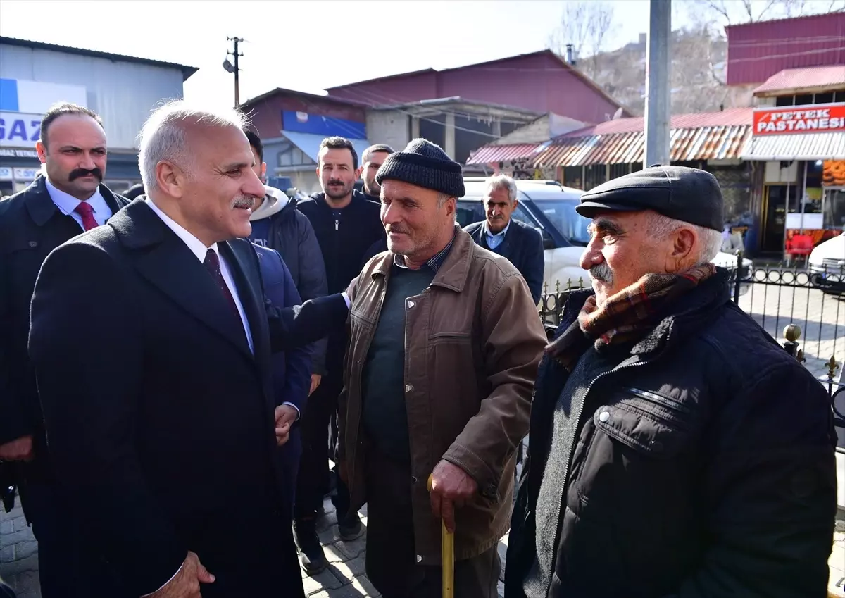 Vali Zorluoğlu Çüngüş\'te İncelemelerde Bulundu