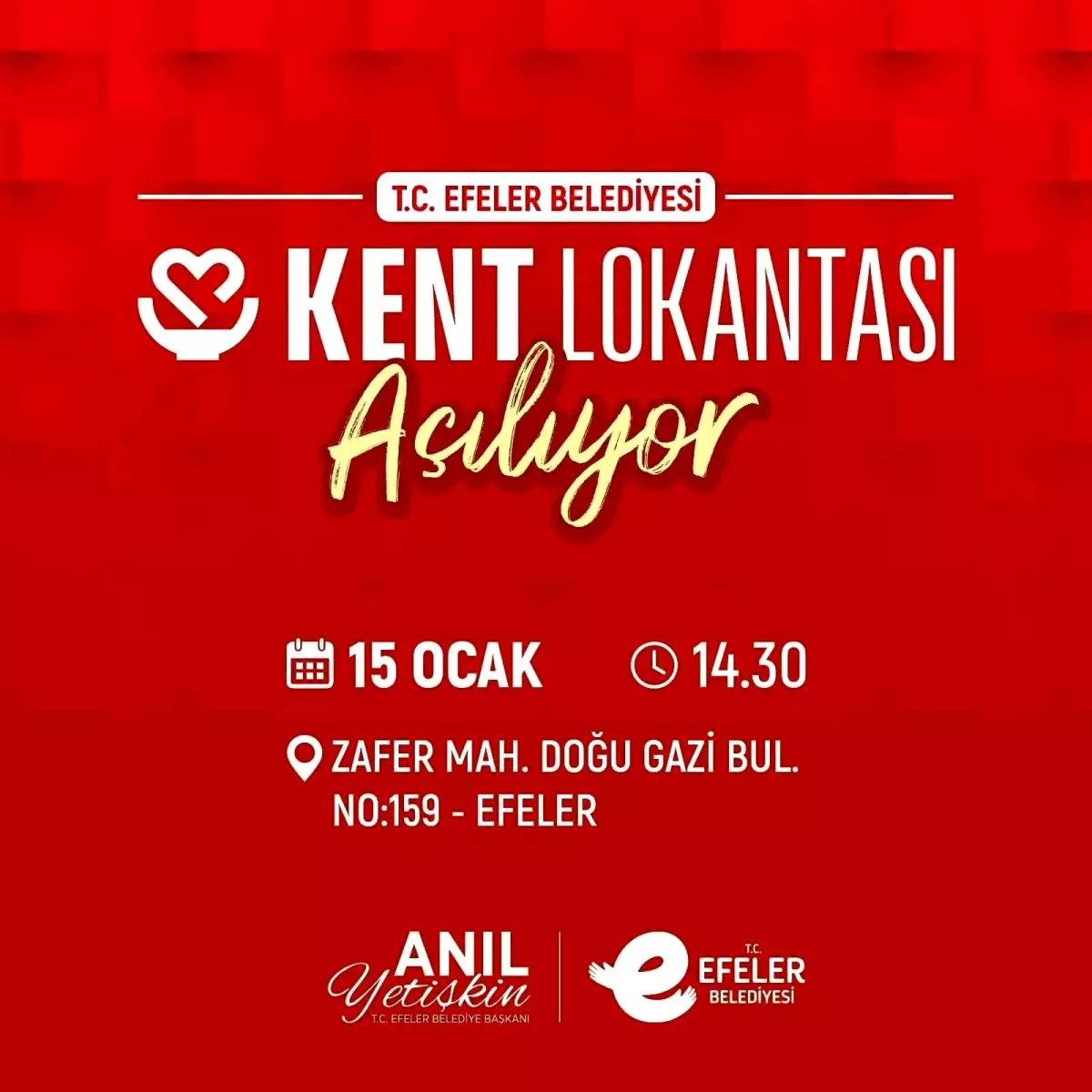 Efeler Belediyesinden Uygun Fiyatlı Kent Lokantası Açılışı