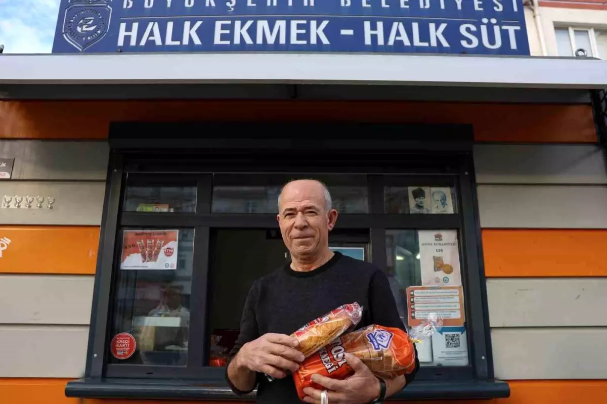 Eskişehir Büyükşehir Belediyesi Halk Ekmek\'e Yoğun İlgi