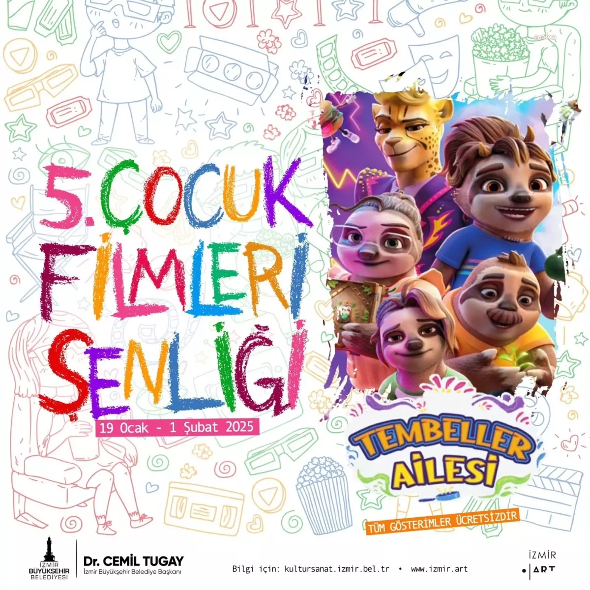 İzmir\'de 5. Çocuk Filmleri Şenliği Başlıyor