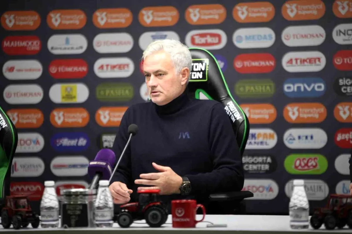 Mourinho: Konyaspor Maçı Özeldi