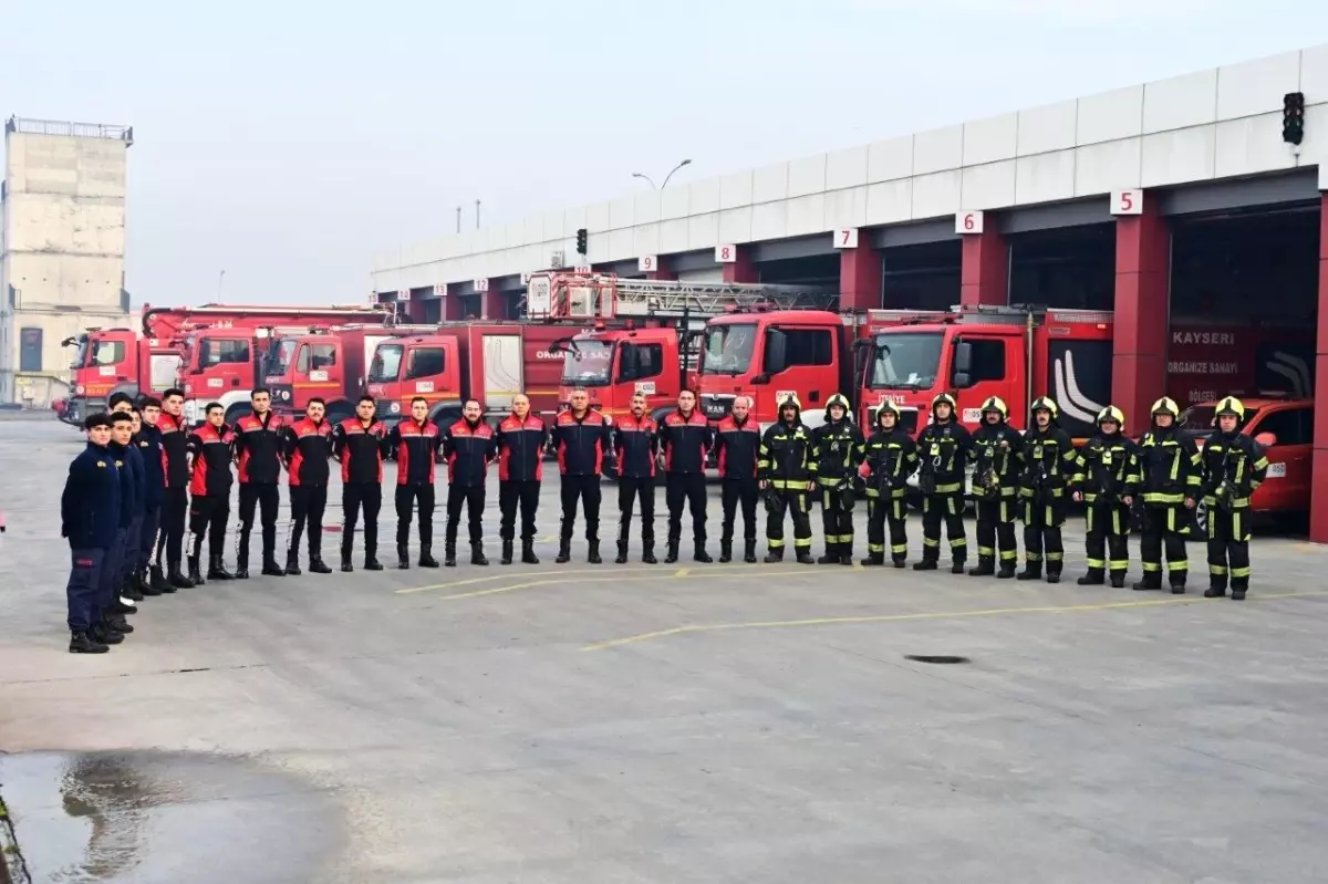 Kayseri OSB İtfaiyesi 2024 Faaliyetlerini Açıkladı