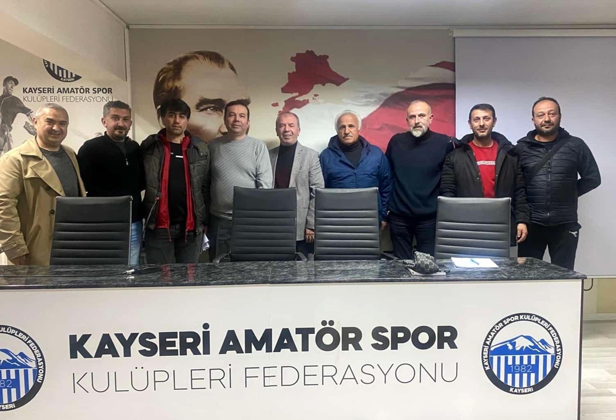 Kayseri U-17 Futbol Ligi Fikstür Çekimi Gerçekleşti