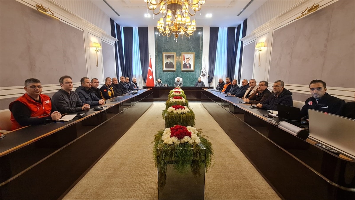 Kırklareli\'nde Olumsuz Hava Koşulları Toplantısı
