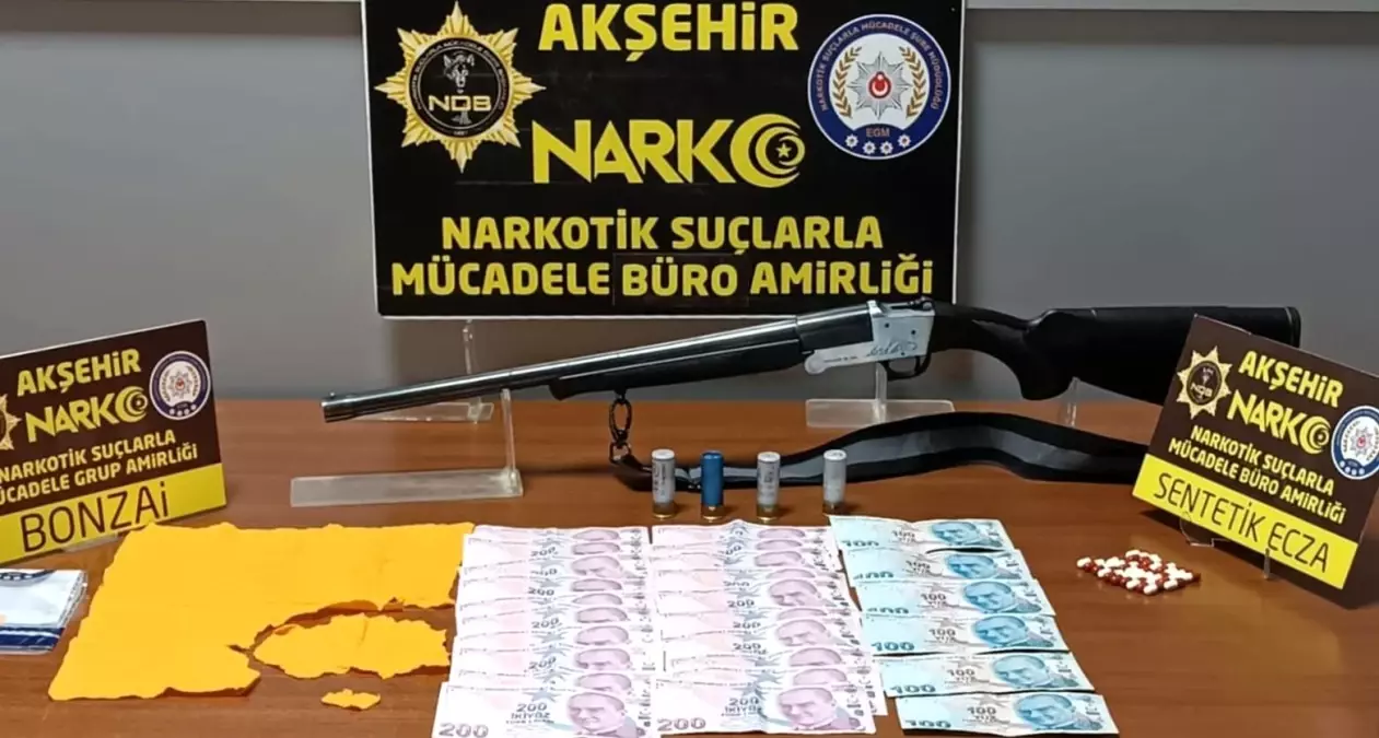 Akşehir\'de Uyuşturucu Operasyonu: 1 Tutuklama