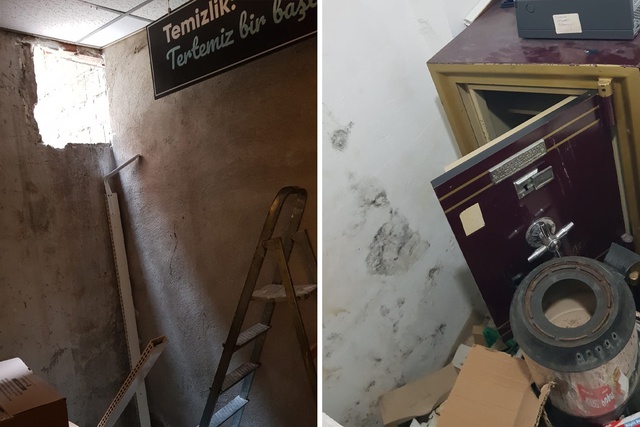 Arka duvarı kırıp kendi marketini soydu, sebebi şeytanın aklına gelmez Arka duvarı kırıp kendi marketini soydu, sebebi şeytanın aklına gelmez