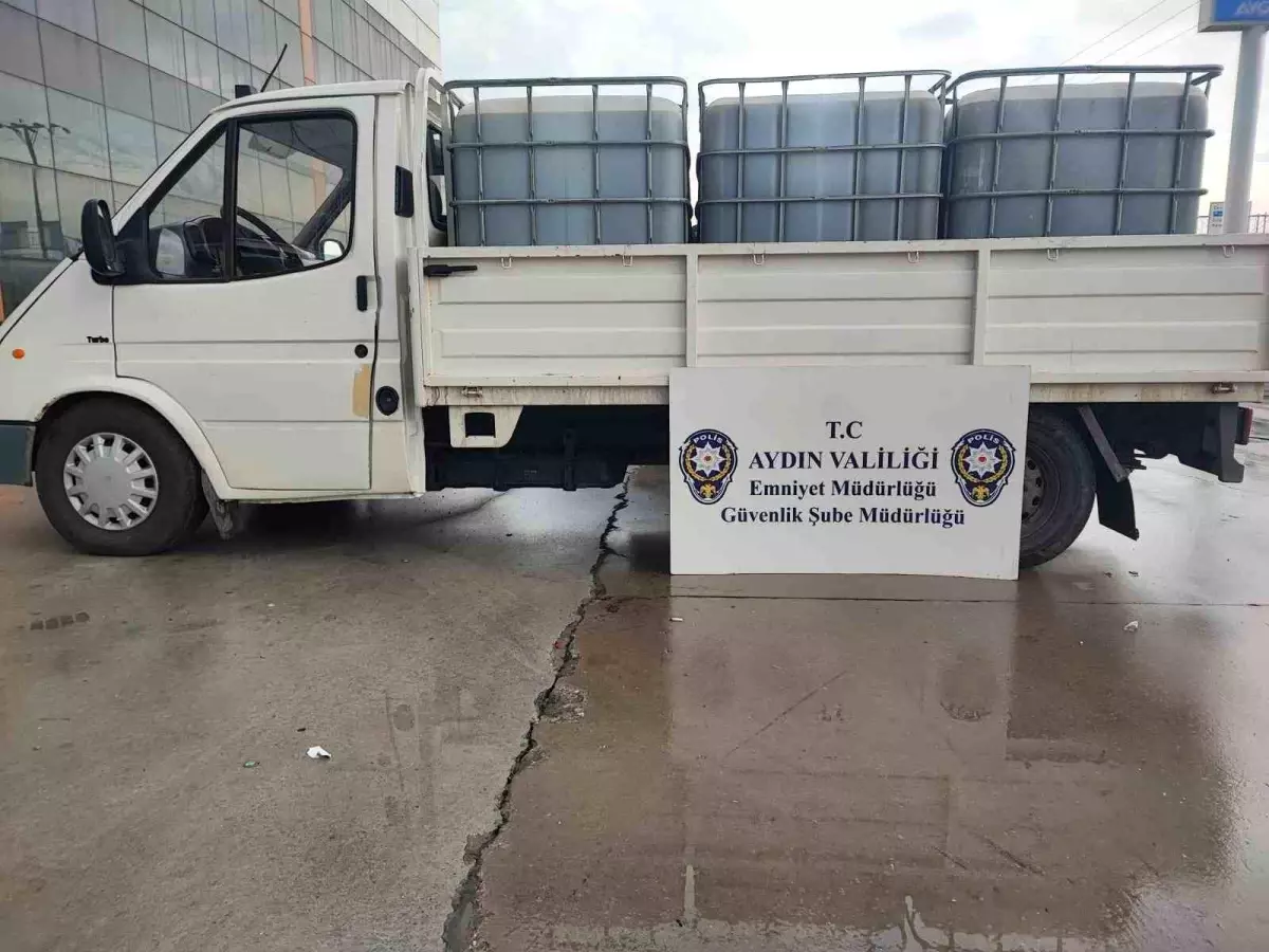 Aydın\'da 3.850 Litre Tağşiş Yağ Ele Geçirildi