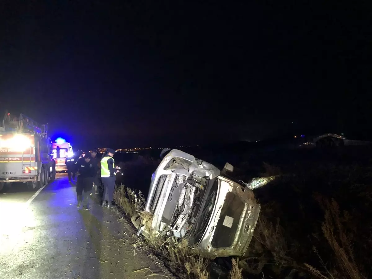 Mecitözü\'nde Trafik Kazası: 1 Ölü, 1 Yaralı