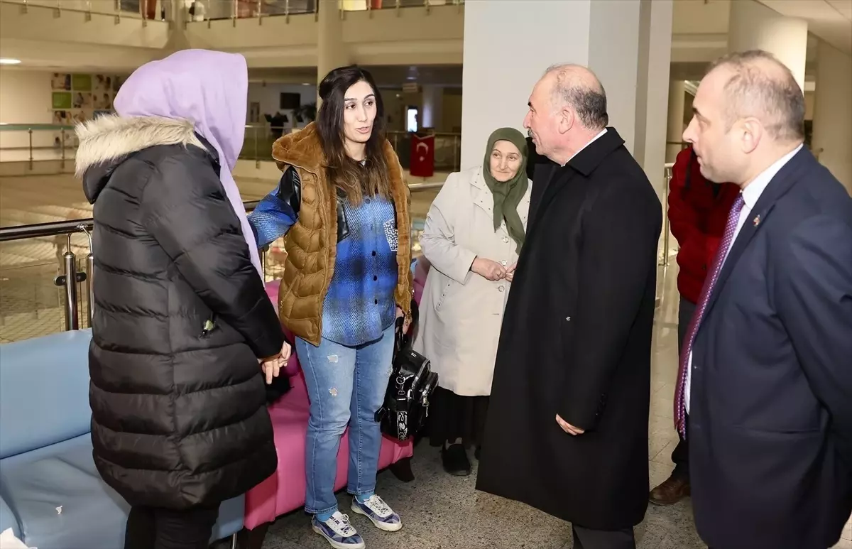 Vali Çalgan\'dan Yaralı Polise Ziyaret