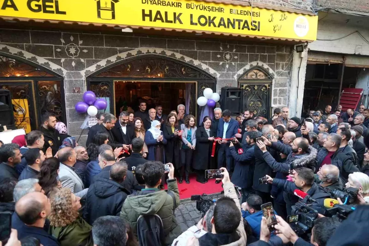 Diyarbakır\'da Halk Lokantası\'nın 3. Şubesi Açıldı