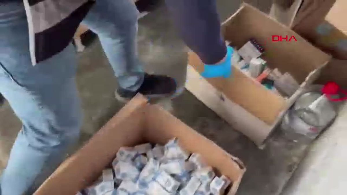 Adana\'da Usulsüz İlaç Operasyonu: 145 Bin Kutu Ele Geçirildi