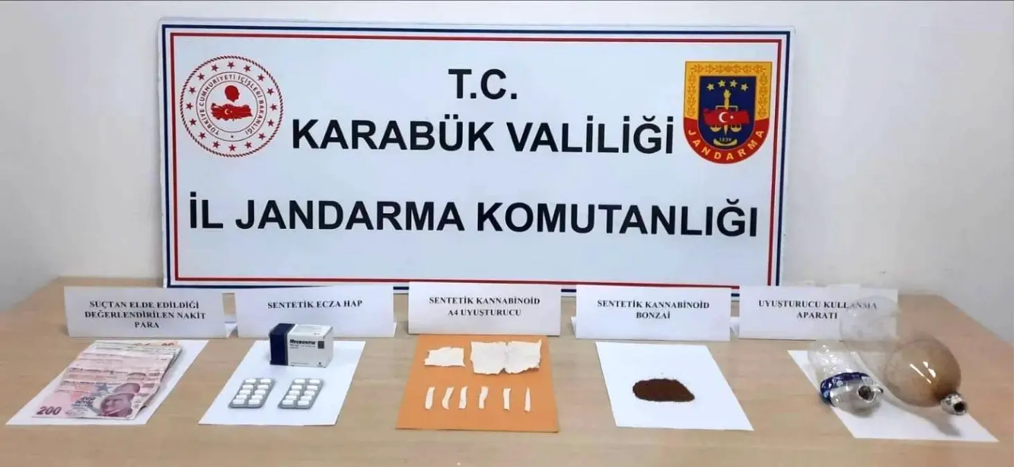 Karabük\'te Uyuşturucu Operasyonu: 3 Gözaltı