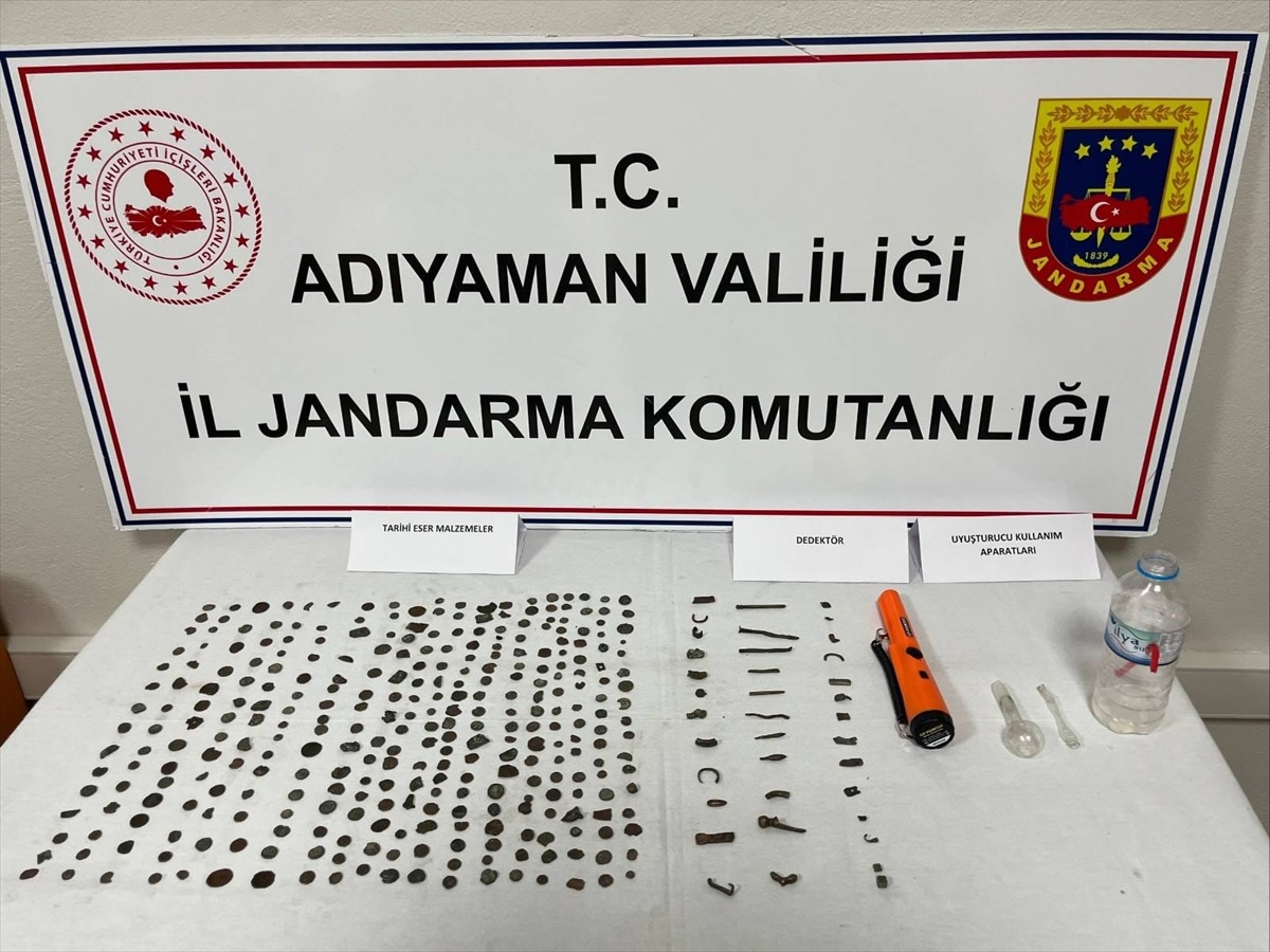 Adıyaman’da Tarihi Eser Kaçakçılığı Operasyonu