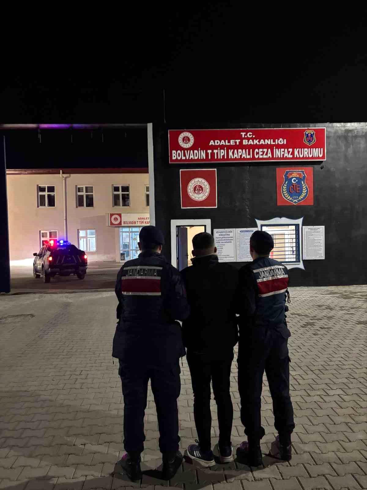 Hapis Ceza Alan Şahıs Jandarma Tarafından Yakalandı