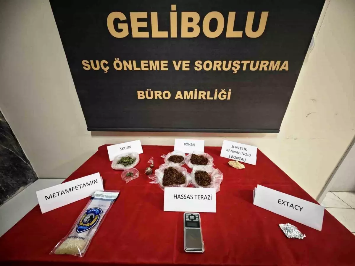 Gelibolu\'da Uyuşturucu Operasyonu