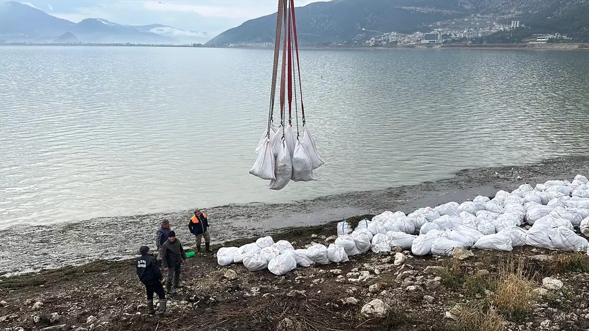 Eğirdir Gölü\'nde Yosun Temizliği Tamamlandı