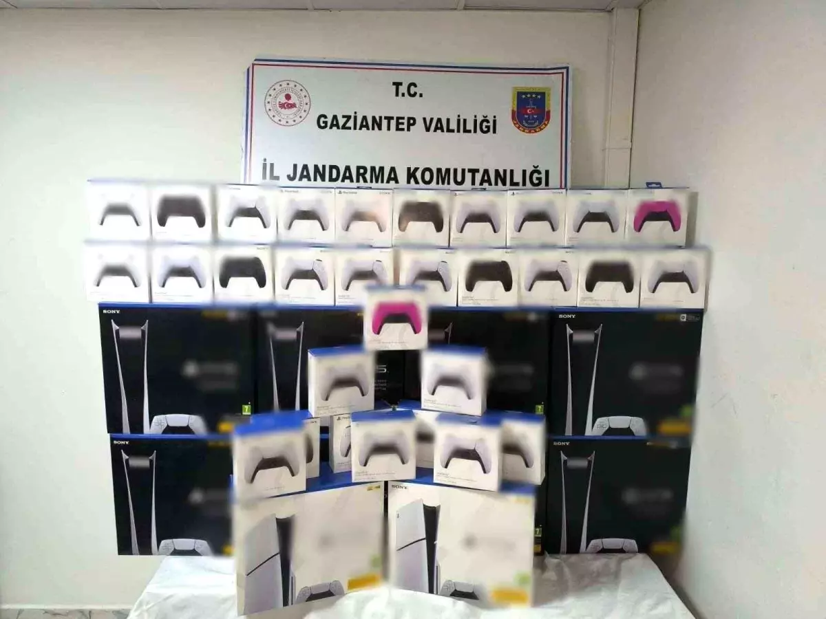 Gaziantep\'te Kaçak Elektronik Eşya Ele Geçirildi