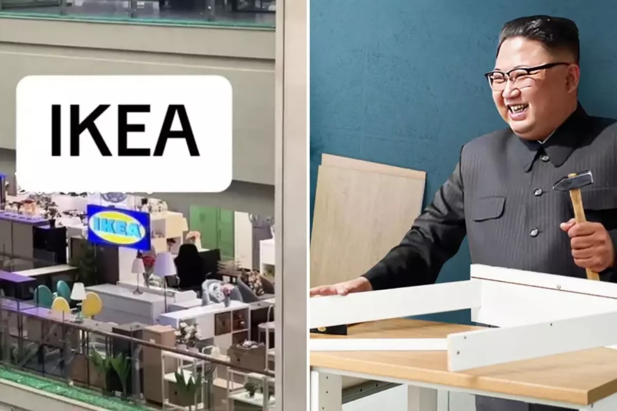 Kuzey Kore\'de sahte IKEA mağazası açıldı: Logosunu bile değiştirmediler