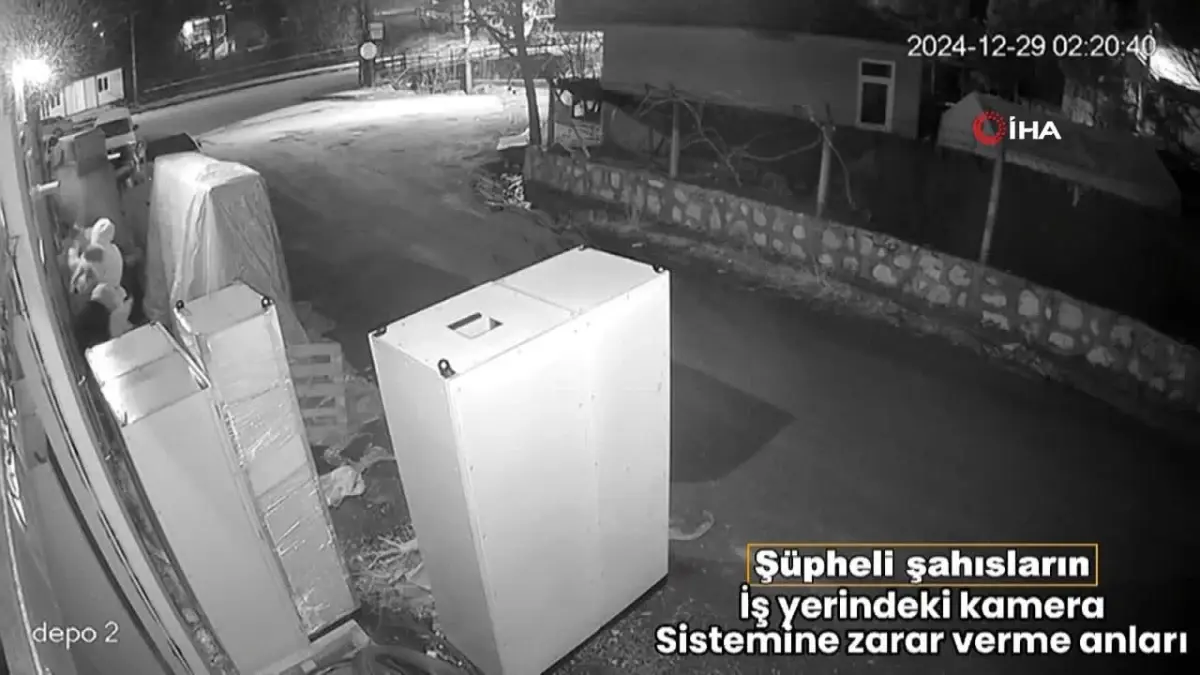 Bakır Kablo Hırsızlığı: 4 Zanlı Yakalandı