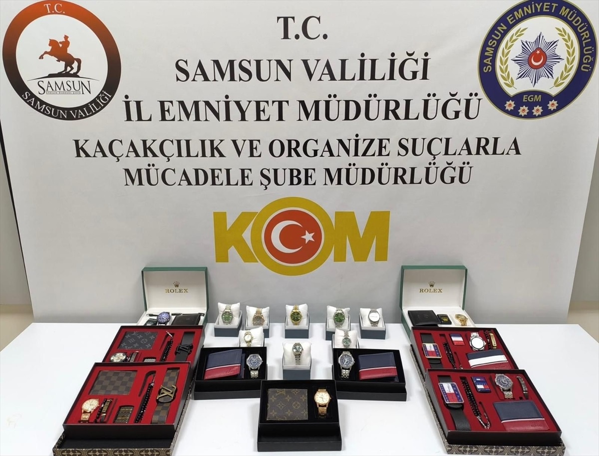 Samsun\'da Kaçak Ürün Operasyonu