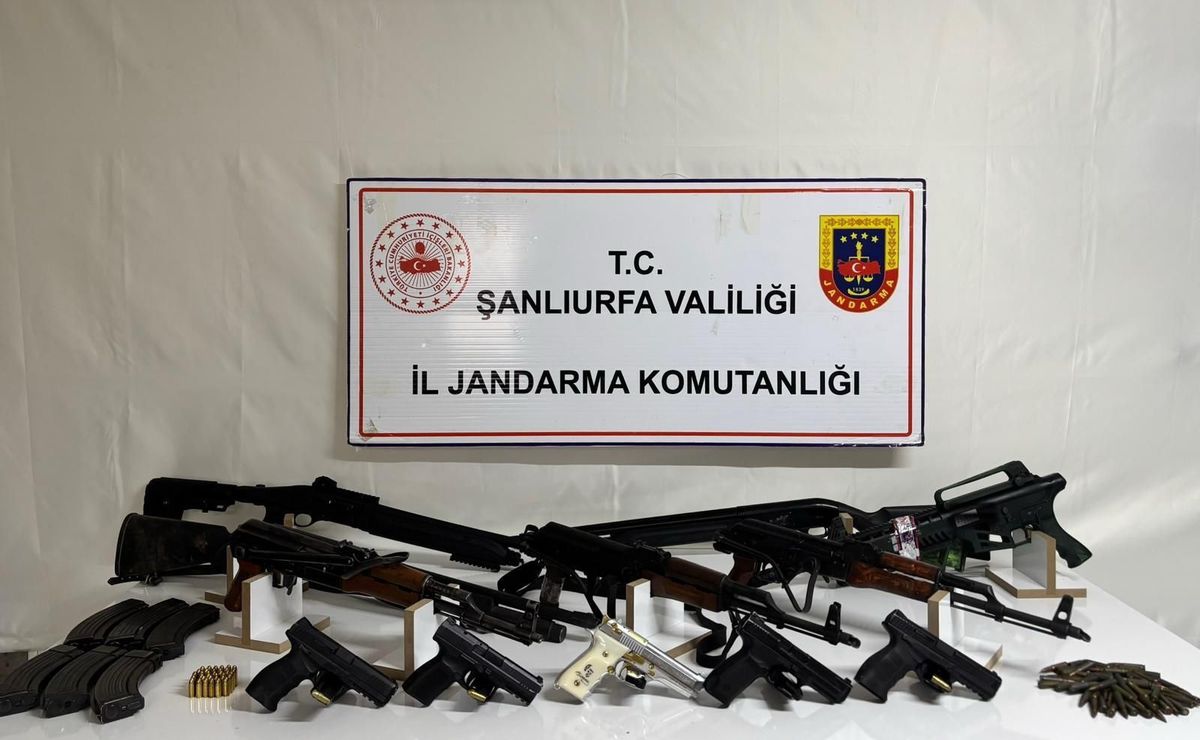 Şanlıurfa\'da Silah Kaçakçılığı Operasyonu: 6 Gözaltı