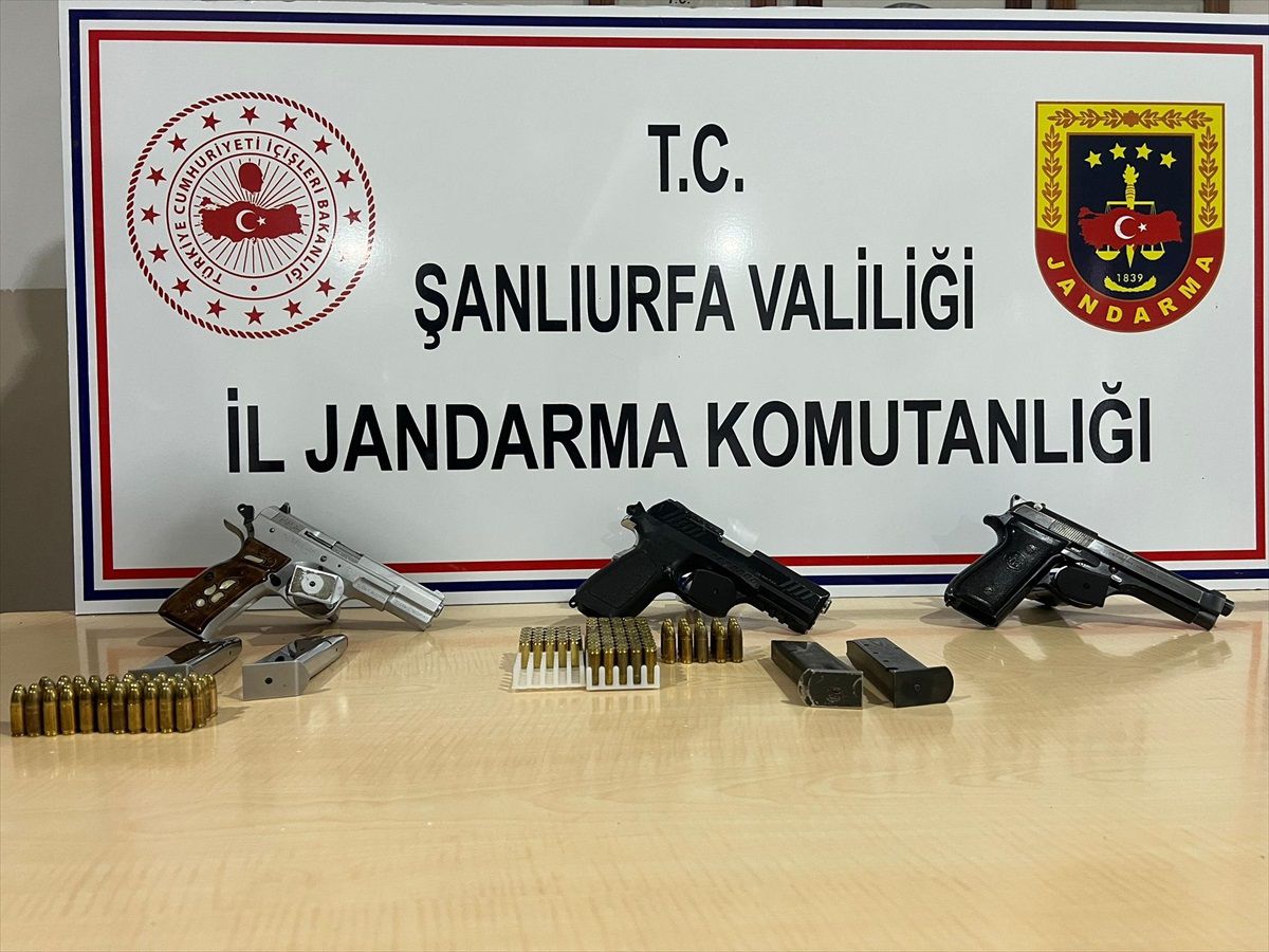 Şanlıurfa\'da Silah Kaçakçılığı Operasyonu