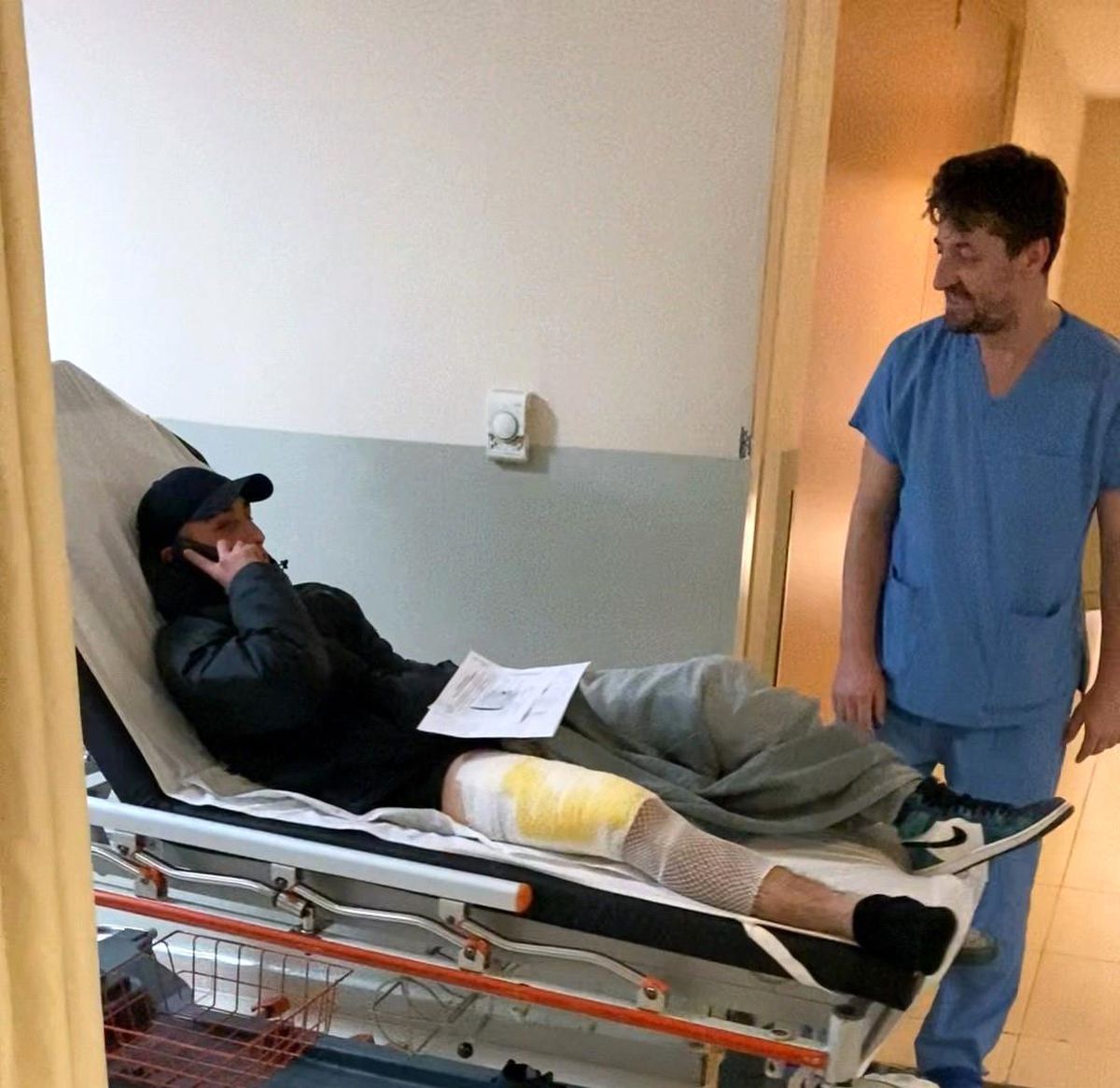Askerin Üzerine Sıcak Su Döküldü